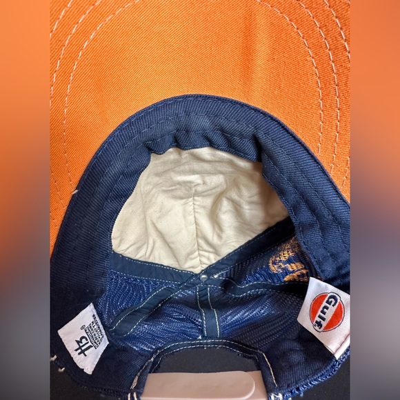 Gulf Gasoline, stitched, snap back, trucker hat - Picture 4 of 6